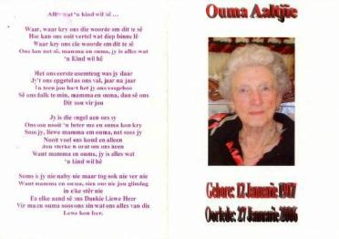 AALTJE-Surnames-Vanne