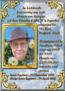 ASWEGEN-VAN-Hennie-1952-2021-M