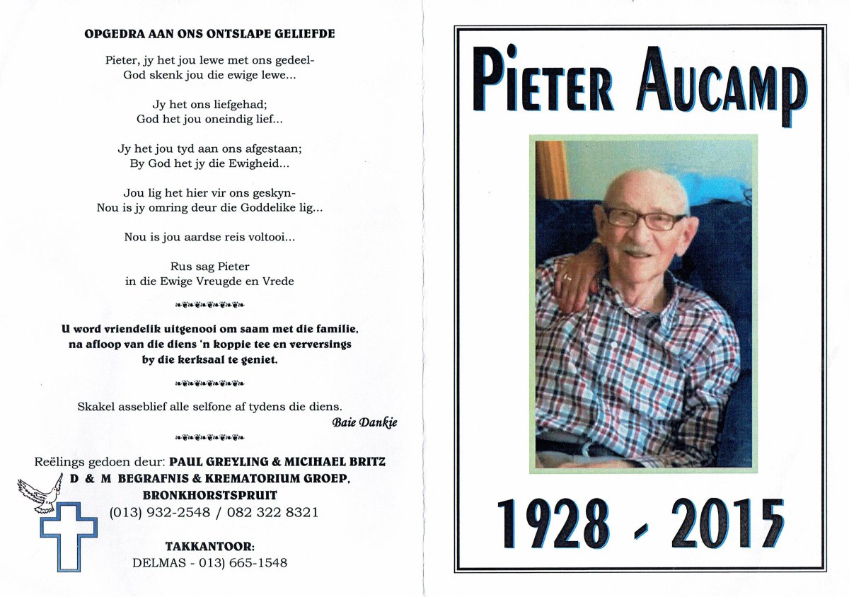 AUCAMP-Pieter-1928-2015-M_01