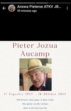 AUCAMP-Pieter-Jozua-1954-2025-M-01