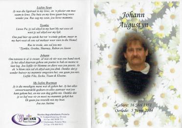AUGUSTYN-Johann-Christian-David-Nn-Johann-1951-2014-M