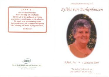 BARKENHUIZEN-VAN-Surnames-Vanne