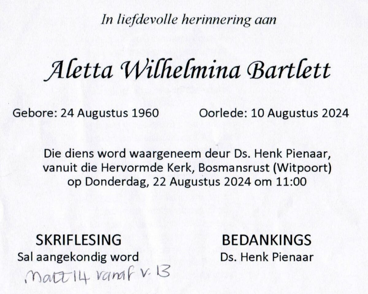 BARTLETT-Aletta-Wilhelmina-Nn-Lettie-née-VanRensburg-1960-2024-F_02