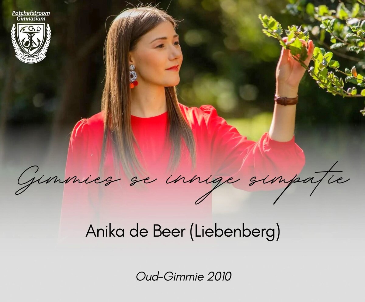 BEER-DE-Anika-nee-Liebenberg-1992-2025-PotchefstroomGimnasium-F-01___20251030_Adriaan Redelinghuys_Email.FacebookScreenshot_01.02