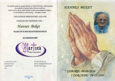BEKET-Surnames-Vanne