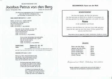 BERG-VAN-DEN-Jacobus-Petrus-Nn-Koos-1940-2001-M-02