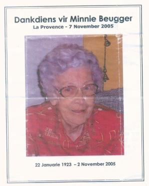 BEUGGER-Surnames-Vanne
