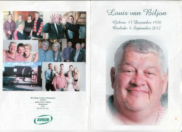 BILJON-VAN-Louis-1950-2012-M
