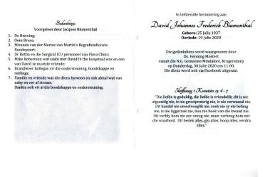 BLUMENTHAL-Surnames-Vanne