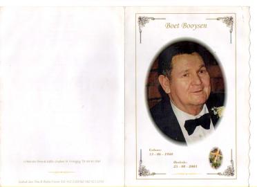 BOOYSEN-Boet-1940-2003-M-100