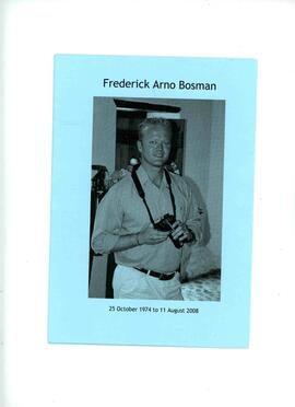 BOSMAN-Frederick-Arno-Nn-Freddie-1974-2008-M