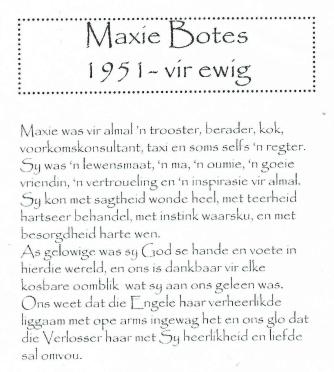 BOTES-Maxie-1951-2009-F-98