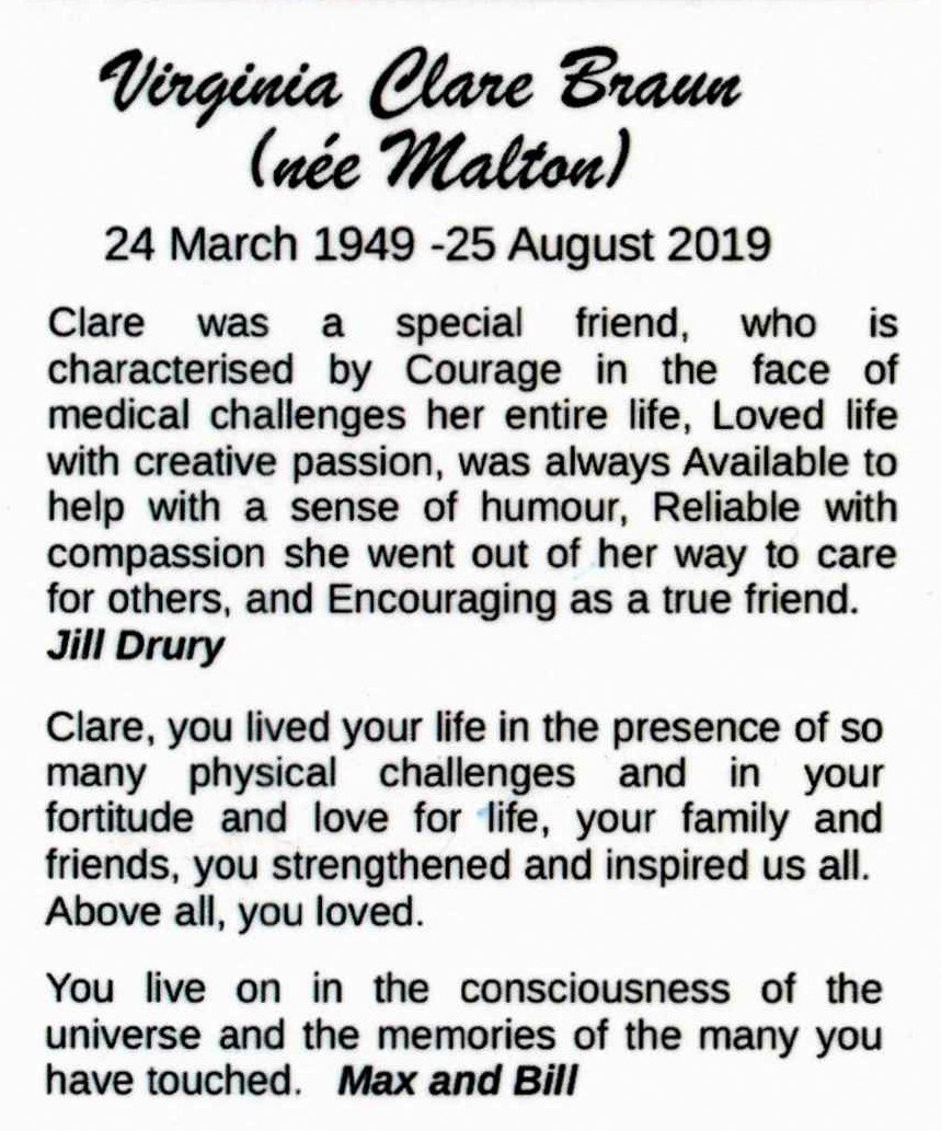 BRAUN-Virginia-Clare-Nn-Clare-née-Malton-1949-2019-F_2
