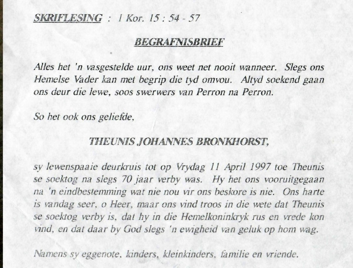 BRONKHORST-Theunis-Johannes-Nn-Theunis-1927-1997-M-98