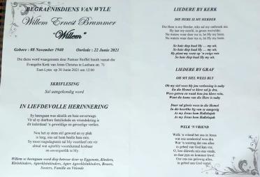 BRUMMER-Willem-Ernest-Nn-Willem-1940-2021-M