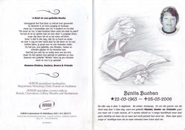 BUCHAN-Benita-née-Cumberhege-1963-2006-F