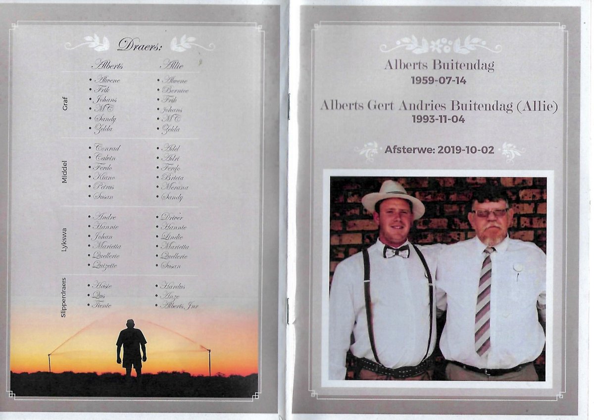 BUITENDAG-Alberts-1959-2019-M-BUITENDAG-Alberts-Gert-Andries-Nn-Allie-1993-2019-M_1