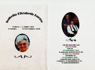 BURGER-Isabella-Elizabeth-Nn-Bellie-1921-1998-F