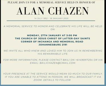 CHAZEN-Alan-1952-2025-M-99