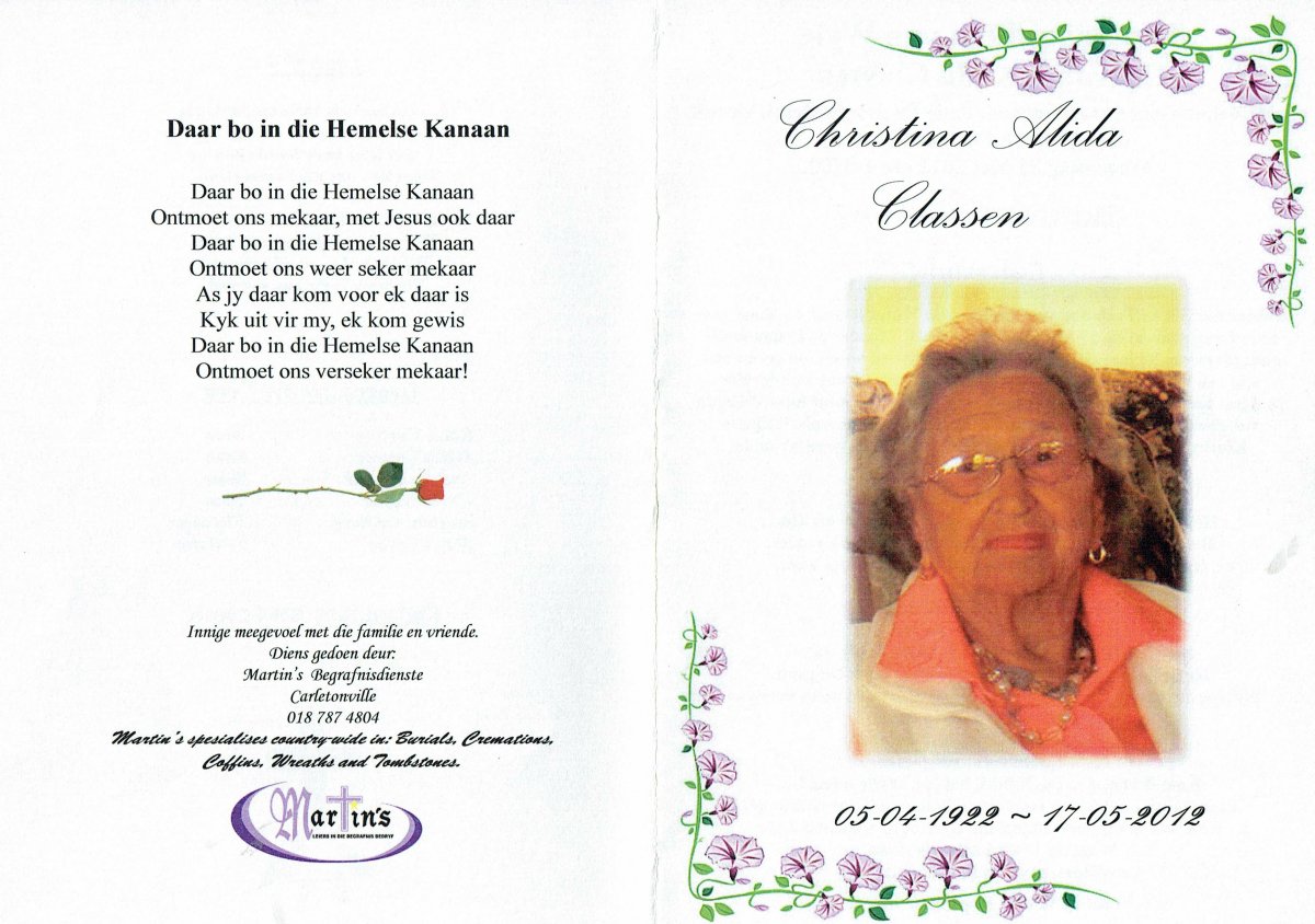 CLASSEN-Christina-Alida-X-Coetzee-XX-Bruyns-1922-2012-F-1