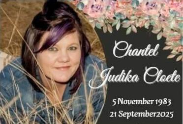 CLOETE-Chantel-Judika-1983-2025-F