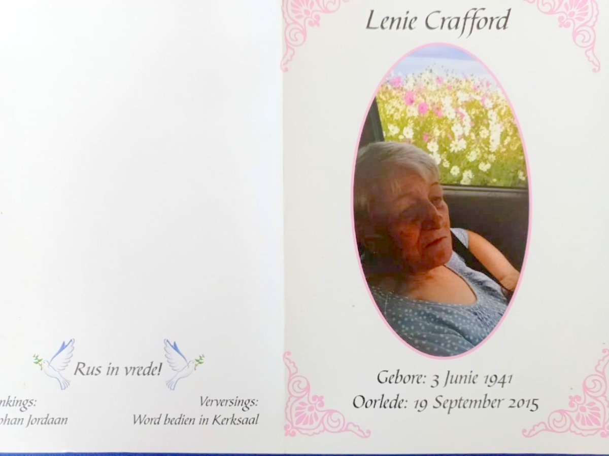 CRAFFORD-Magdalena-Johanna-Zacharia-Nn-Lenie.Ousie-1941-2015-F-1