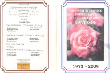 DAVIDSON-Matshidiso-Audrey-nee-Machabane-1973-2009-F