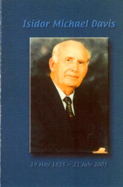 DAVIS-Isidor-Michael-1925-2005-M_99
