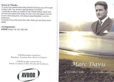 DAVIS-Marc-1962-2010-M