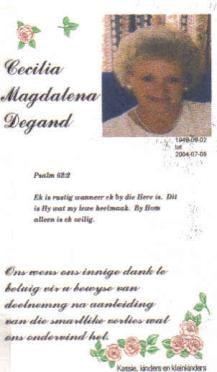 DEGAND-Surnames-Vanne