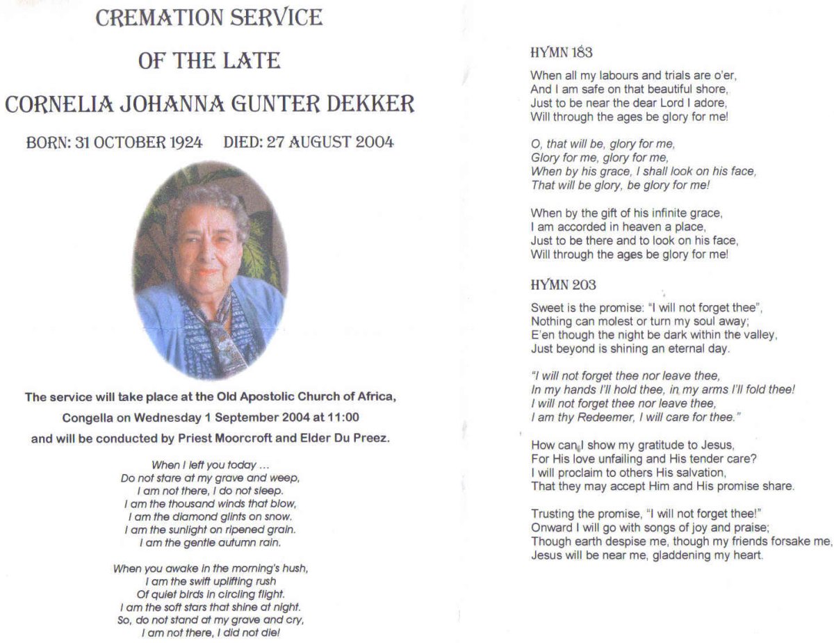 DEKKER-Cornelia-Johanna-Gunter-1924-2004-F_1