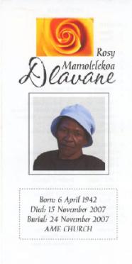 DLAVANE-Rosy-Mamolelekoa-1942-2007-F