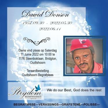DONSON-Dawid-1957-2022-M