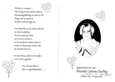 DORFLING-Petronella-Cathrina-nee-VanRooyen-1933-2005-F