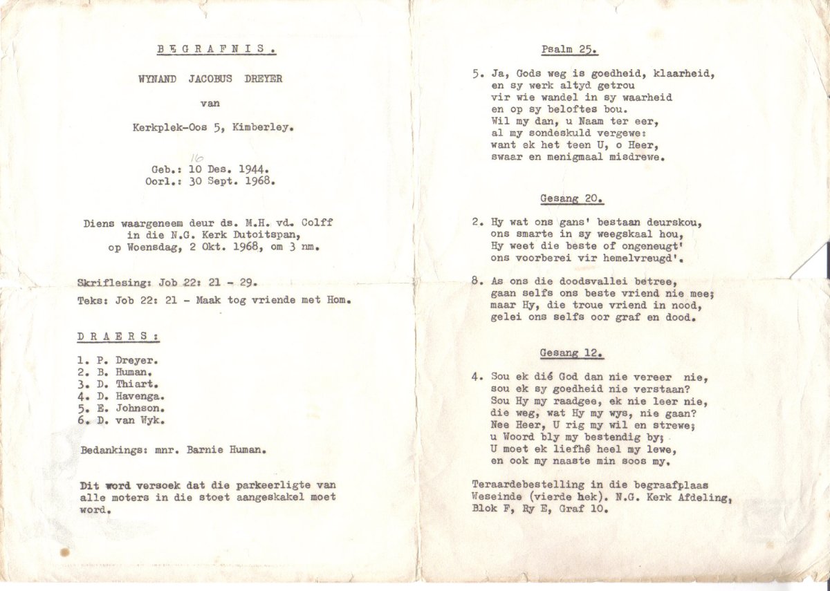 DREYER-Wynand-Jacobus-1944-1968-M_1