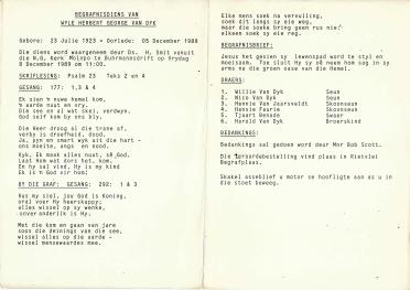 DYK-VAN-Herbert-George-1923-1989-M-102