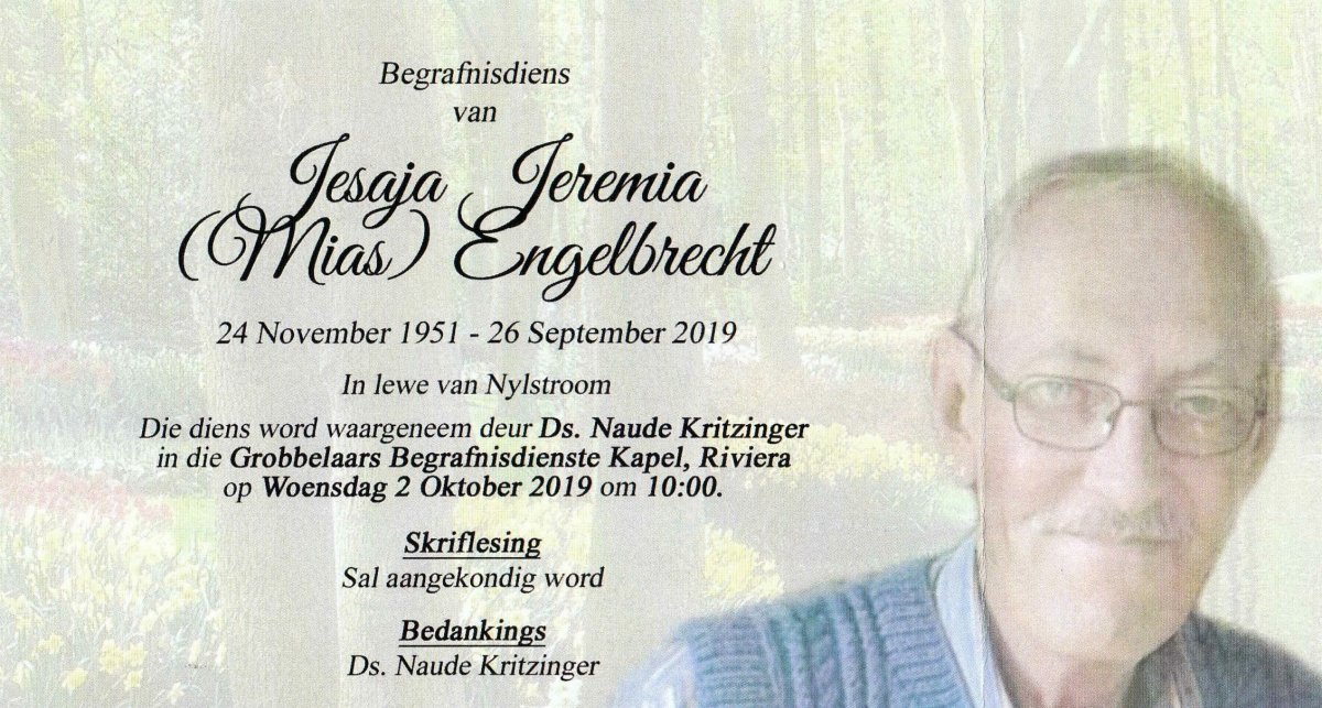 ENGELBRECHT-Jesaja-Jeremia-Nn-Mias-1951-2019-M_99