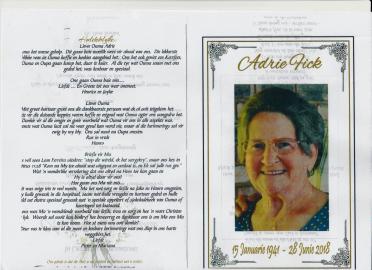 FICK-Adriana-Catharina-Nn-Adrie-1941-2018-F