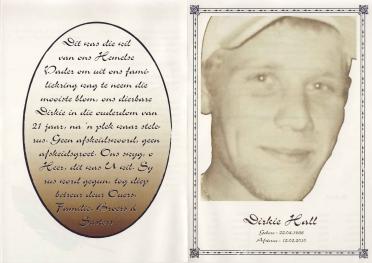 HALL-Dirkie-1988-2010-M