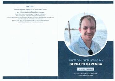 HAVENGA-Gerhard-1985-2025-M-01