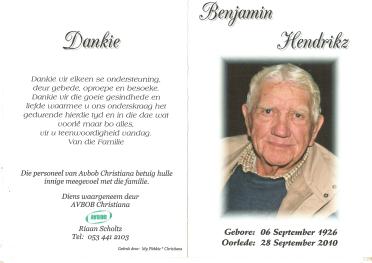 HENDRIKZ-Benjamin-1926-2010-M-01