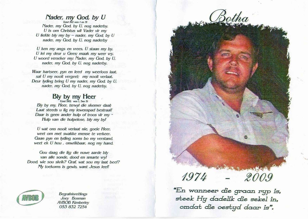 HEYMANS-Louis-Botha-1974-2009-M_1