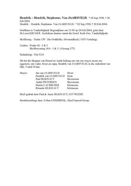 JAARSVELD-VAN-Hendrik-Stephanus-Nn-Hendrik-1938-2004-M