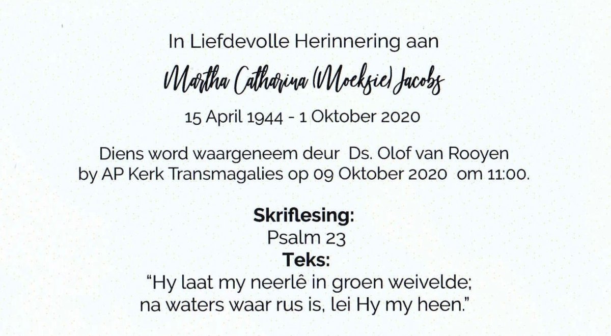 JACOBS-Martha-Catharina-Nn-Martie.Moeksie-1944-2020-F-96