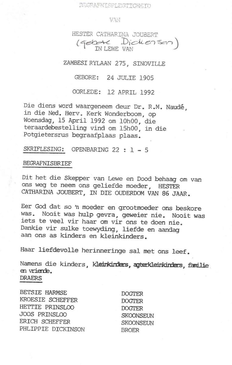 JOUBERT-Hester-Catharina-nee-Dickenson-1905-1992-F_1