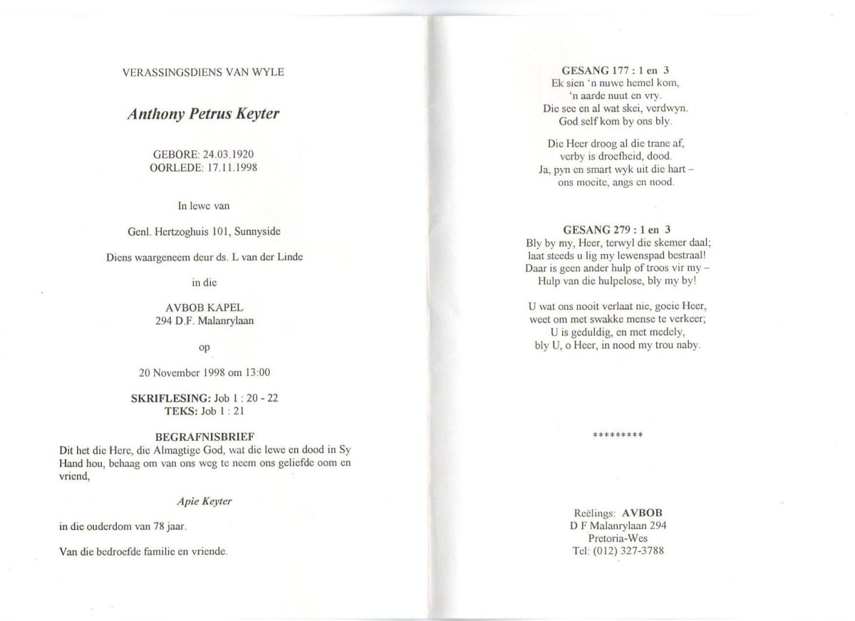 KEYTER-Anthony-Petrus-1920-1998-M_1