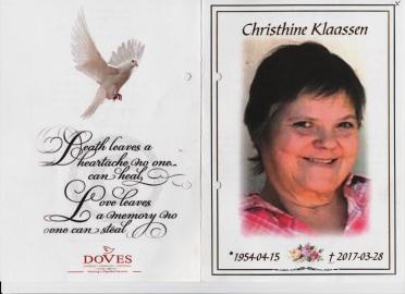 KLAASSEN-Christhine-1954-2017-F