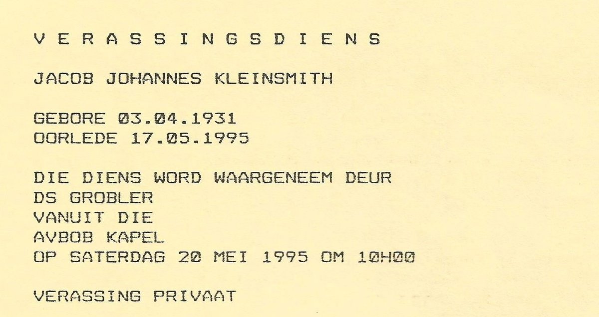 KLEINSMITH-Jacob-Johannes-1931-1995-M_2
