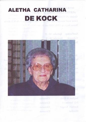 KOCK-DE-Aletha-Catharina-Nn-Biebs-1922-2009-F_1