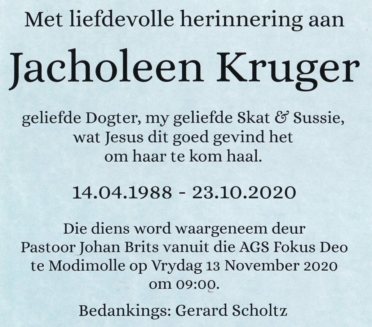 KRUGER-Jacholeen-1988-2020-F-96